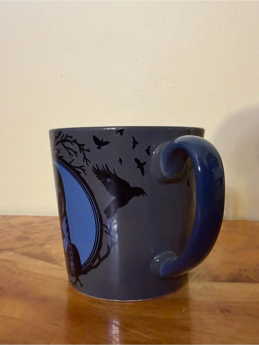Zak! Wednesday Addams Nevermore Academy Ceramic Coffee Mug Gray 15 fl oz